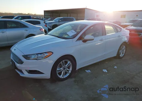 2018 Ford Fusion Se из США, поврежденный, VIN 3FA6P0HD1JR193652